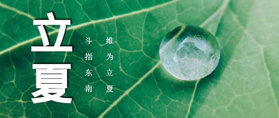 立夏 ▏綠蔭濃，夏日長
